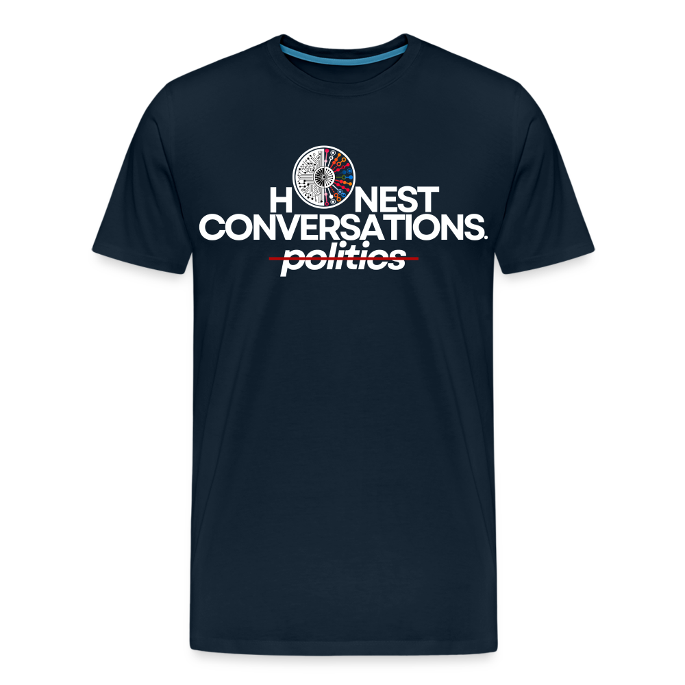 HONEST CONVERSATIONS - deep navy