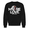 MORE LOVE - LESS HATE - black