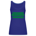 CHANGE REQUIRES CHANGE - TANK - royal blue