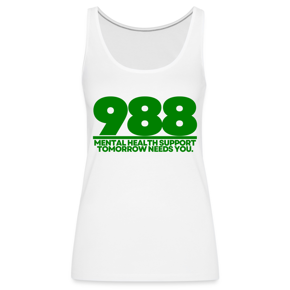 988 TOMORROW NEEDS YOU - white