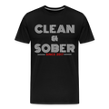 Clean and Sober Since 2017 - black