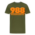 988 TOMORROW NEEDS YOU - olive green