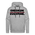 CHECK ON EVERYONE  - HOODIE - heather grey